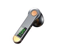 Écouteurs sans fil H01 compatibles Bluetooth 5.2, mains libres, casque d'écoute professionnel avec affichage numérique, commande par bouton, pour la conduite