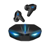 Écouteurs sans fil HD avec capuchon d'oreille, boîtier de charge Compatible léger et Portable, Signal Stable pour jeu