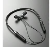 Écouteurs sans fil HE05 avec tour de cou, design compact et léger intra-auriculaire avec tour de cou flexible, confortable pour les femmes, convient comme cadeau d'anniversaire ou de vacances Unicolor