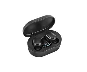 Écouteurs sans fil Hi-Fi E7S, Bluetooth 5.0, résistants à la transpiration, avec microphone et affichage LED numérique intelligent du niveau de