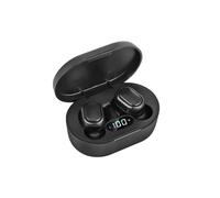 Écouteurs sans fil Hi-Fi E7S, Bluetooth 5.0, son stéréo, intra-auriculaires résistants à la transpiration, avec microphone, affichage numérique