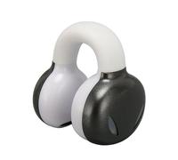 Écouteurs sans Fil HiFi avec Suppression du Bruit à Clip sur Oreillette Ouverte, Casque à Conduction Osseuse étanche IPX5, Entièrement Symétrique pour Les Appels de Musique (Gris)