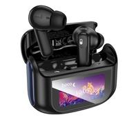 HOKO Écouteurs sans fil EQ21 Bluetooth 5.4 – ANC & ENC, étui de charge écran LED tactile Noir