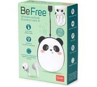 Legami Écouteurs sans fil Be Free – intra-auriculaires Bluetooth avec micro – Panda