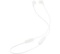 JBL Écouteurs Bluetooth T235BT — Câble anti-enchevêtrement, 25 h d'autonomie — Blanc