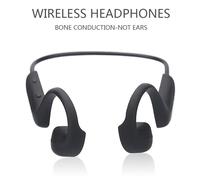 Écouteurs sans fil IP56, pour course à pied, Sport en plein air, Conduction osseuse, casque stéréo, mains libres, avec Microphone, 1 pièce