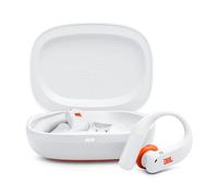 JBL Audio Écouteurs de sport sans fil Endurance Peak 4 – réduction du bruit 48h TwistLock IP68 Blanc