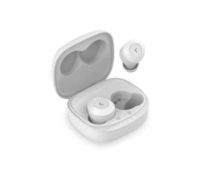 Écouteurs sans fil Ksix Oblivion Blanc - Son Stéréo, Commande Tactile, Autonomie 19h, Étui Compact IPX4