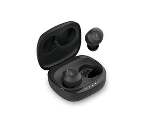 Écouteurs sans fil Ksix Oblivion Noir - Son Stéréo, Commande Tactile, Autonomie 19h, Bluetooth 5.3, Étui Compact IPX4