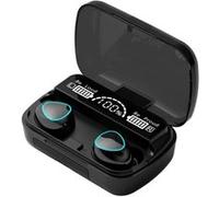 Écouteurs Sans Fil M10 True, Écouteurs Intra-auriculaires Stéréo à Réduction de Bruit（Noir）-Chronus Noir G