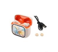 Écouteurs sans fil NE20 avec module de traduction IA intégré, écran LCD pour l'état de l'appareil et certification IPX7 pour la résistance à la transpiration (kaki)