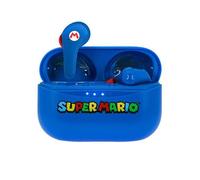 Ecouteurs sans Fil - Nintendo - Super Mario - Bluetooth V5.0 - Autonomie 6h - Boîtier de Chargement Bleu