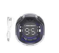 Écouteurs Sans Fil Oreille, Écouteurs De Sport Clair | Cool Écouteurs Sans Fil 5.4, Son Stéréo, Affichage Numérique En Boxled De Charge 480 MAh, Preuve De La Sueur, Écouteurs In-ear Tou