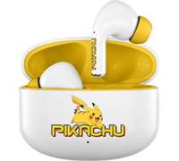 Écouteurs sans fil OTL Pikachu Retro blanc et jaune, Bluetooth 5.1, 6 heures d'écoute