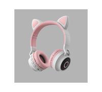 Écouteurs sans fil pliables - RNCYN - BT-028C - Oreilles de chat - LED lumière - Microphone intégré - Super bass stéréo