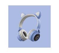 Écouteurs sans fil pliables - RNCYN - BT-028C - Oreilles de chat - LED lumineuses - Micro intégré - Super bass stéréo