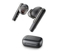 Écouteurs sans fil Poly Voyager Free 60 Poly (Plantronics) - Microphones antibruit - Fonction d'annulation active du bruit (ANC) - Étui de chargement portable - Compatible avec iPhone, Android