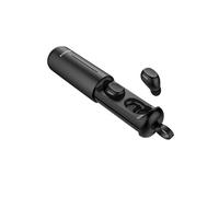 Ecouteurs Sans Fil Port Ergonomique avec Etui de Charge Design - Noir