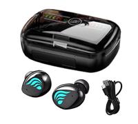 Écouteurs sans fil portables, écouteurs M27, écran d'alimentation LED, batterie ultra longue, réduction du bruit, effets sonores stéréo, écouteurs avec annulation de