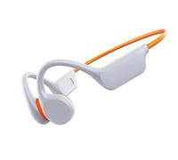 Écouteurs sans fil pour Shokz Open Sport,conduction osseuse,Bleutooth,étanches IPX8,avec 32 Go de RAM,lecteur MP3,casque audio-Blanc