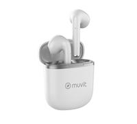 ECOUTEURS SANS FIL PURE PLASTIQUE RECYCLE BLANC