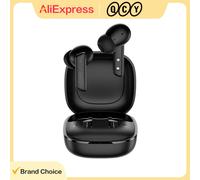 Écouteurs sans fil QCY HT05 Melobuds ANC, réduction de bruit active multi-mode 40 dB, 6 micros, appels améliorés par IA, Bluetooth 5.2, transparence, 30H d'autonomie Black