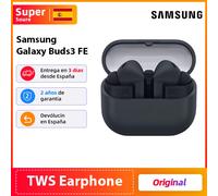 Écouteurs sans fil Samsung Galaxy Buds3 FE d'origine, réduction active du bruit, Bluetooth 5.4, jusqu'à 30 heures d'autonomie, audio 360° GRIS