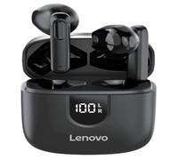 Écouteurs sans fil semi-auriculaires Lenovo Écouteur BT Smart Noise Annulation BT avec affichage LED Deux modes Décodage des écouteurs de jeu spor