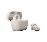 Écouteurs sans fil Sennheiser ACCENTUM Clip Bluetooth 6.0 multipoint Crème réduction de bruit IA, mode indépendant et Smart Pause, étui chargeur USB-C IP54