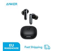 Écouteurs sans fil Soundcore P40i par Anker avec réduction de bruit, réduction de bruit adaptative, BassUp, 60 heures d'autonomie, étui 2-en-1 et support pour smartphone, IPX5, charge sans fil, Violet