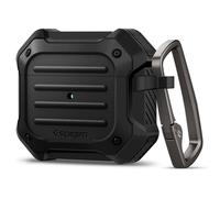 Spigen Tough Armor case for Airpods 3 black, ?tui pour ?couteurs + casque, Noir