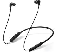 Ecouteurs sans Fil Sport,N18 Casque Bluetooth avec Tour de Cou,Oreillette Bluetooth avec Mic Antibruit, 20 Heures IPX6 ¿¿tanche,Noir