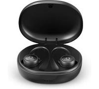 Écouteurs sans fil sportif TWS160S - Bluetooth 5.0 - 3 adaptateurs - Assistant Vocal Noir