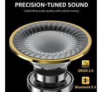 Écouteurs Sans Fil T10 Bluetooth 5.3, 55 Heures De Lecture Avec Étui De Chargement Sans Fil, Égaliseur Personnalisé, Design Ergonomique Ipx8, Casque Étanche Ipx8, Son Puissant Pour