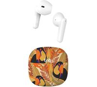 T'nB Écouteurs sans fil Exclusiv TOUCAN intra-auriculaires avec micro orange et jaune