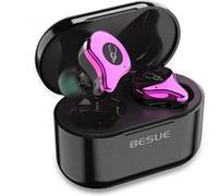 Écouteurs Sans Fil True Bluetooth 5.0 - Écouteurs Sans Fil Sabbat Deep Bass pour le Sport(Mauve)-Chronus G