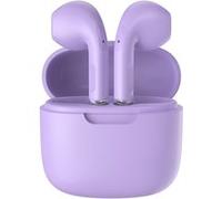 Écouteurs Bbc COLORBUDS True Wireless Violet - Conception Ergonomique, Commandes Vocales, Capteurs Tactiles