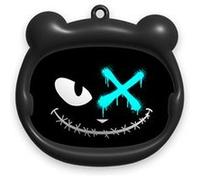 Ecouteurs sans fil True Wireless Yello koko Moody Noir avec 3 têtes Geek Noir A