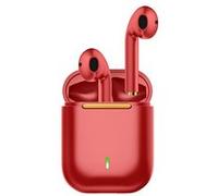Ecouteurs sans fil TWS Bluetooth 5.0 Andrea Ultra Léger Rouge