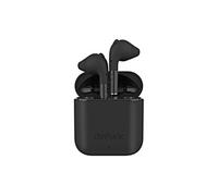DEFUNC True Talk Écouteurs Intra-Auriculaires sans Fil, Microphone Annulation Bruit ENC, Bluetooth 5.2, Boîtier Recharge Rapide, Commandes Tactiles, Résistants à l'Eau et à la Transpiration IPX4, Noir