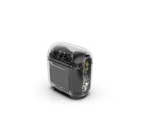 Prixton Écouteurs sans Fil TWS162, Bluetooth 5.2, Technologie ENC et HiFi, Design Noir Transparent