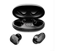 Écouteurs sans fil V5.2 avec crochet auriculaire pour le sport, la course à | Puce V5.2, connexion stable, véritable sans fil, alto clair profond pour les basses, compatible avec les appareils