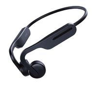 Ecouteurs sans fil à la conduction osseuse, IP56 (Protégé contre les jets d'eau), BT V5.0, batterie rechargeable, autonomie 6h, rechargé par port usb-c, noir - Neuf