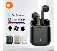Écouteurs sans fil Xiaomi J18 avec suppression du bruit, casque stéréo HiFi pour jeux avec souris Écouteurs intra-auriculaires TWS étanches Or