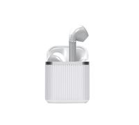 Ecouteurs Sans Fils "Earbox Power" 17cm Blanc