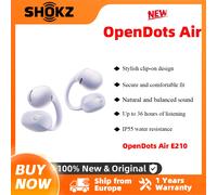 Écouteurs Shokz OpenDots Air E210 - Casque sans fil Bluetooth à conception ouverte pour le fitness et la course à pied - Nouveaux originaux 2026 OpenDots Air Purple