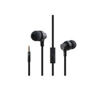 Écouteurs Smartphone Intra-Auriculaires Tpe Microphone Bouton Appel Rappel Noir YONIS Noir G