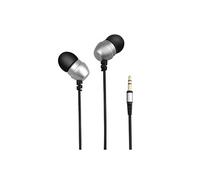 Écouteurs Smartphones Oreillettes Intra-Auriculaires Flexible Jack 3.5Mm Argent YONIS