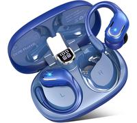 Ecouteurs Sport Bluetooth 5.3 Hifi, 75H Oreillettes Sans Fil Ip7 Étanches, Microphone Antibruit Enc, Ecran Led[J708]