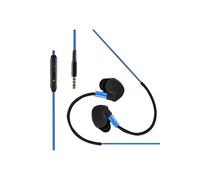 Ecouteurs Sport pour HUAWEI P smart+ Smartphone avec Micro et Bouton Reglage Son Kit Main Libre INTRA AURICULAIRE Jack Universel (BLEU)